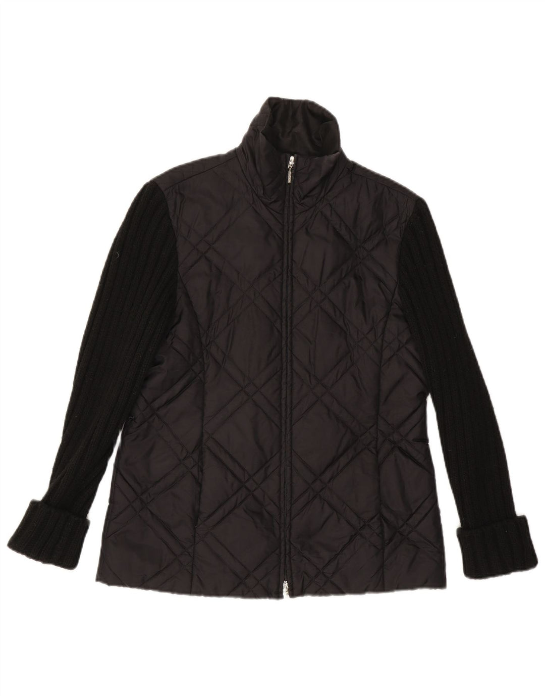 Giacca trapuntata da donna Max & Co. UK 10 Small Nera in poliammide