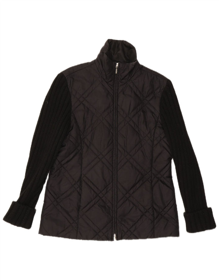 Giacca trapuntata da donna Max & Co. UK 10 Small Nera in poliammide