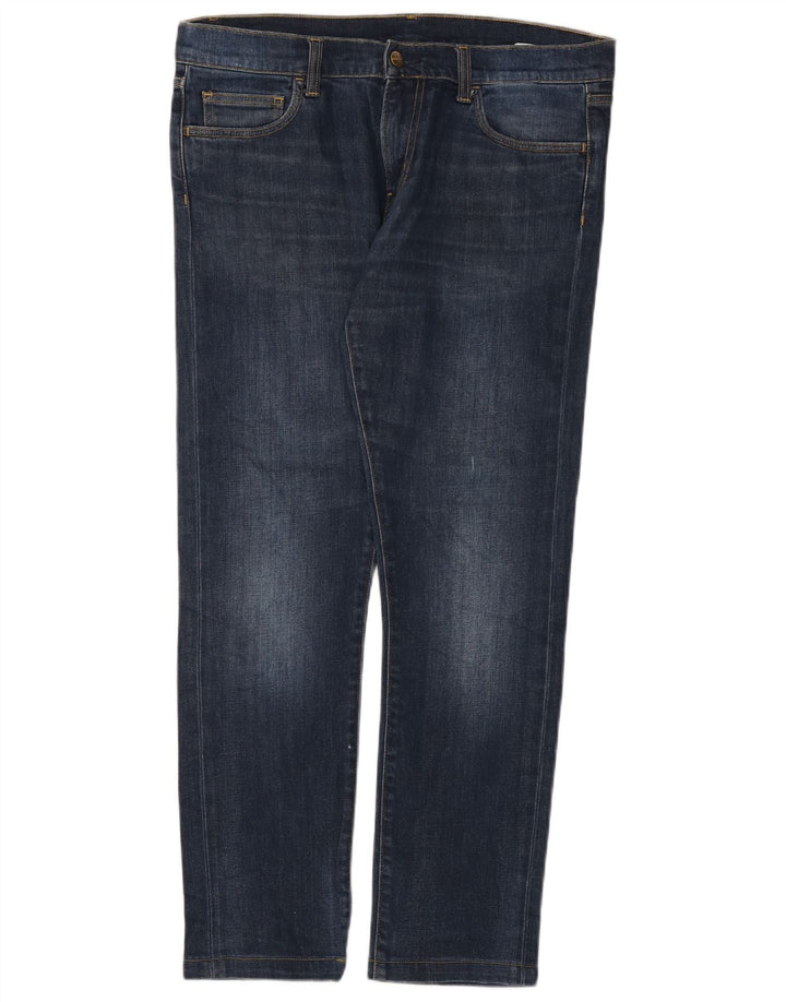 Jeans slim da uomo Carhartt W32 L29 cotone blu navy