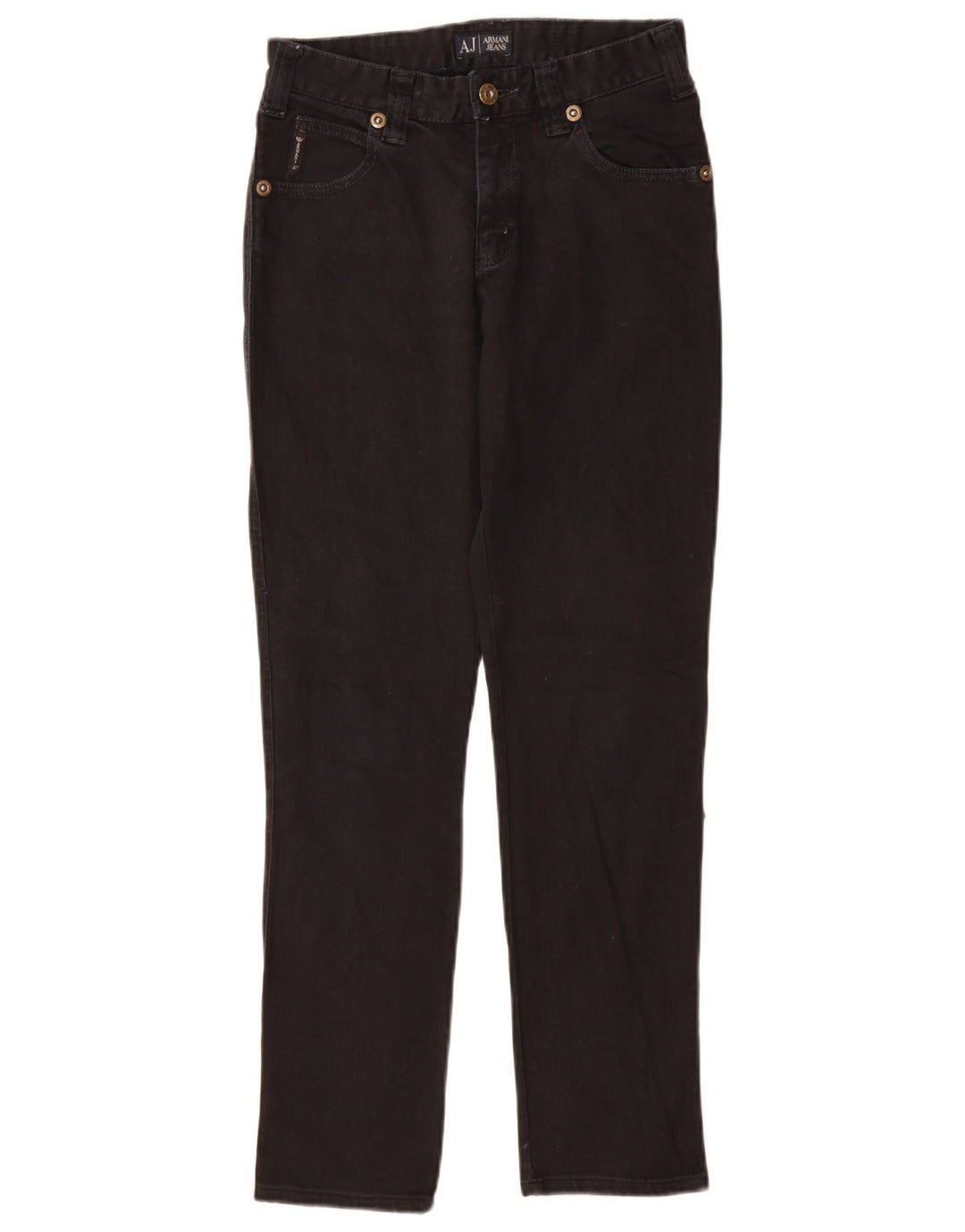 Jeans slim da donna Armani W26 L28 Blu navy