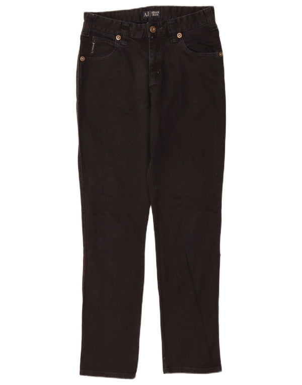 Jeans slim da donna Armani W26 L28 Blu navy