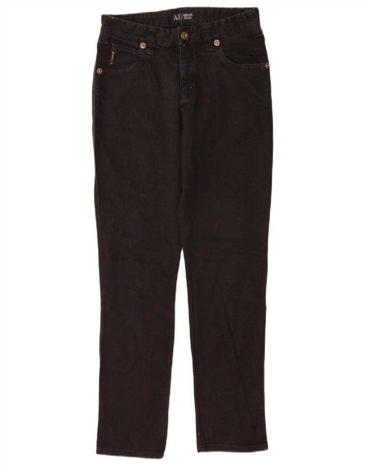 Jeans slim da donna Armani W26 L28 Blu navy