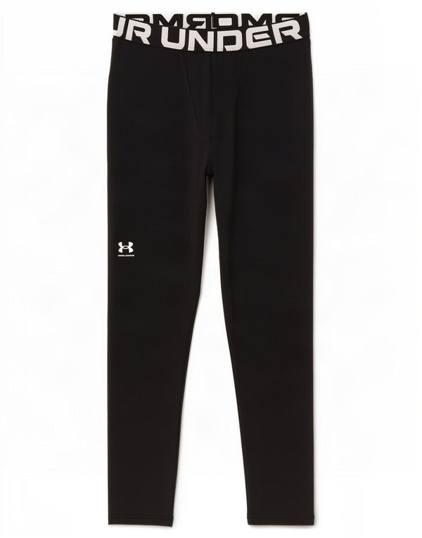 Leggings grafici Under Armour per ragazzi Cold Gear 13-14 anni XL poliestere nero