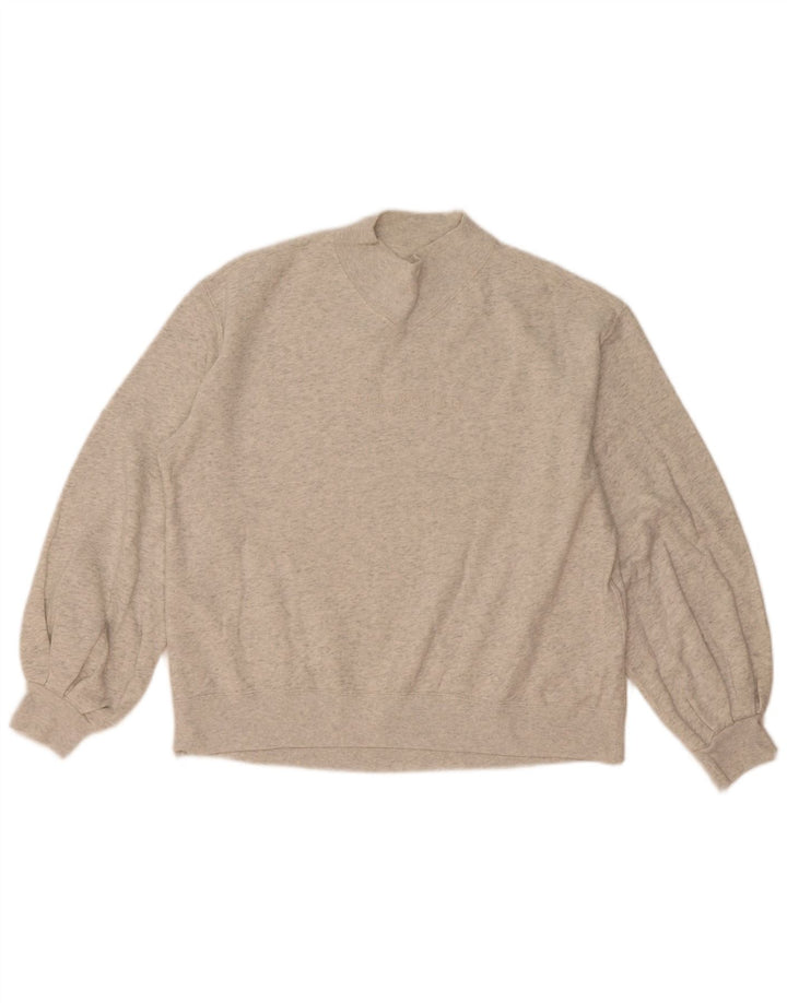 Felpa da donna Abercrombie & Fitch UK 14 Grigio medio chiazzato