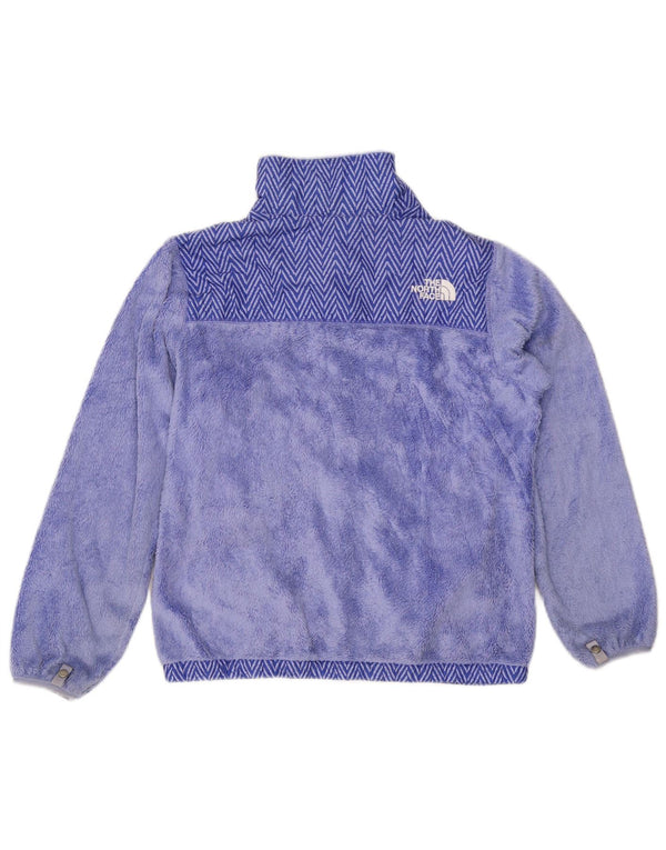 Giacca in pile The North Face per ragazze 11-12 anni Large Purple Chevron