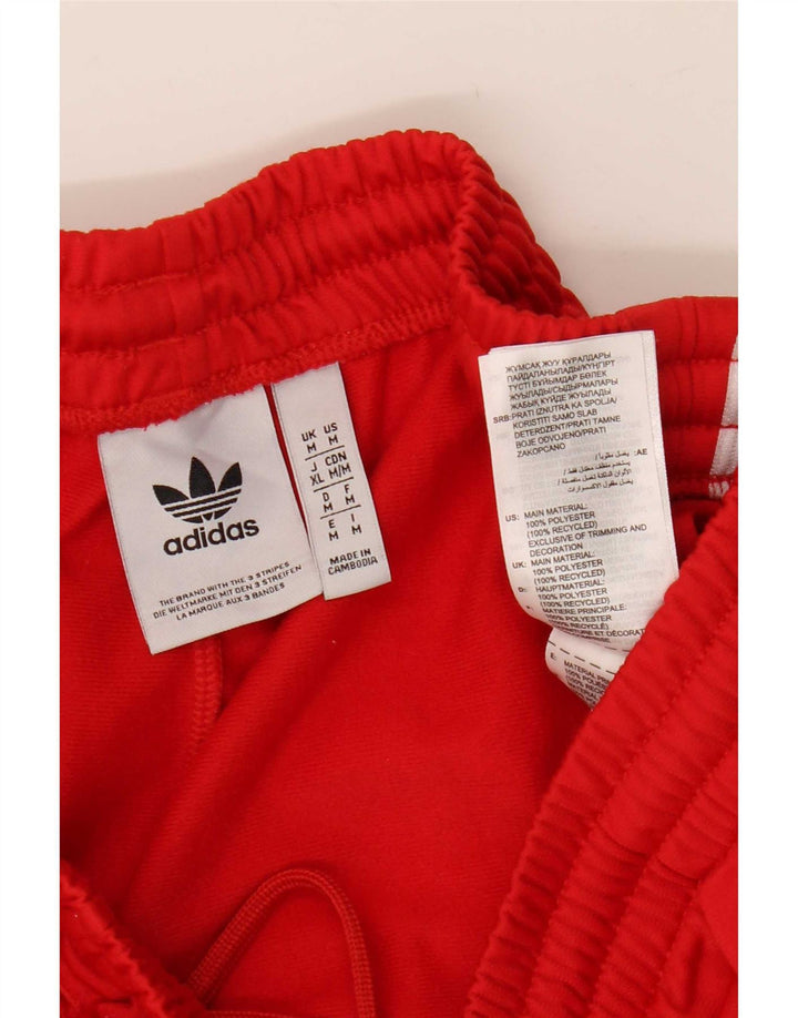 Pantaloni da tuta grafica da uomo Adidas Medium Red Poliestere
