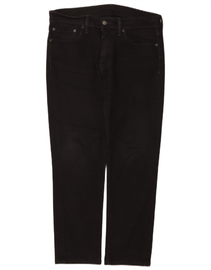 Jeans slim da uomo Levi's W33 L28 cotone nero