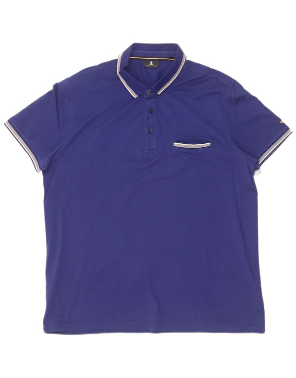 Polo Uomo Armata Di Mare 3XL Cotone Blu Navy
