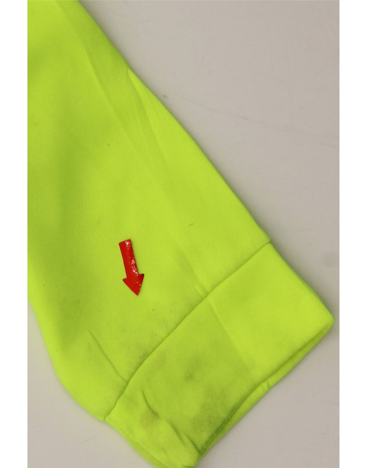 Felpa con cappuccio grafica Nike Dri Fit da uomo, piccola, in poliestere verde