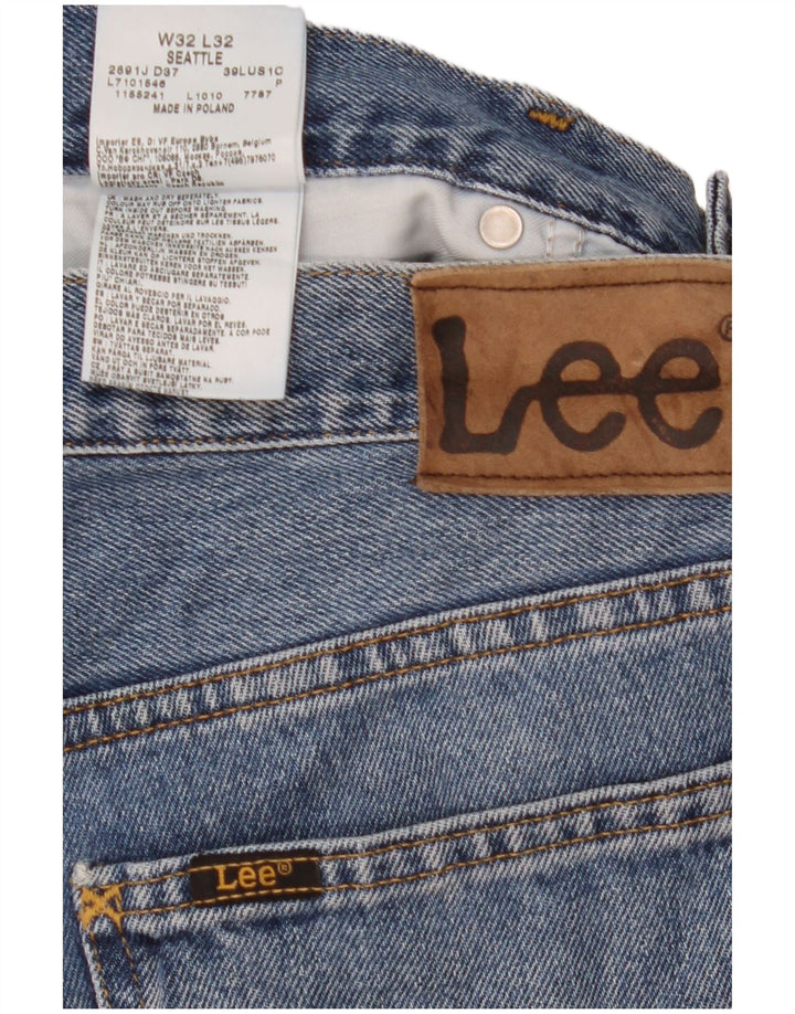 Jeans dritti da uomo Lee Seattle W32 L32 cotone blu