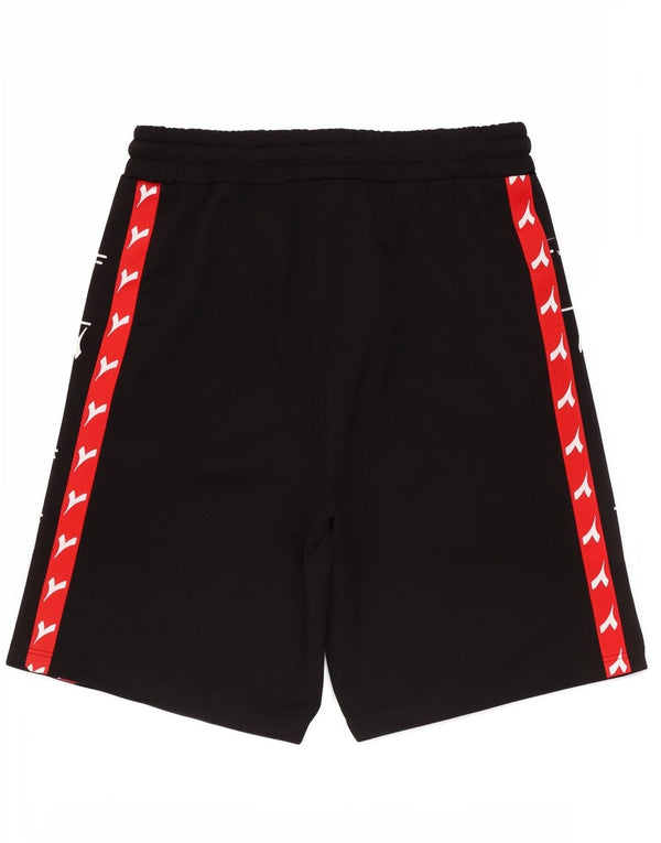 Pantaloncini sportivi grafici da ragazzo Diadora 11-12 anni Poliestere color block nero