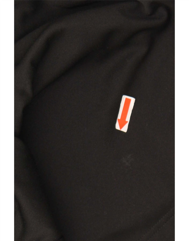 Adidas Uomo Aeroready Zip Collo Pullover Tuta Top Nero