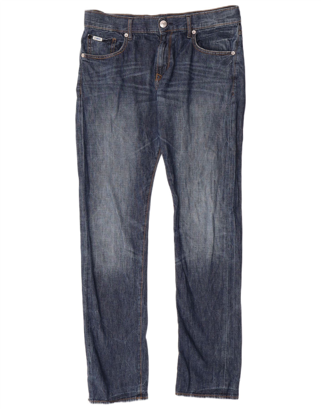 Jeans dritti da uomo RIFLE W32 L33 in cotone blu