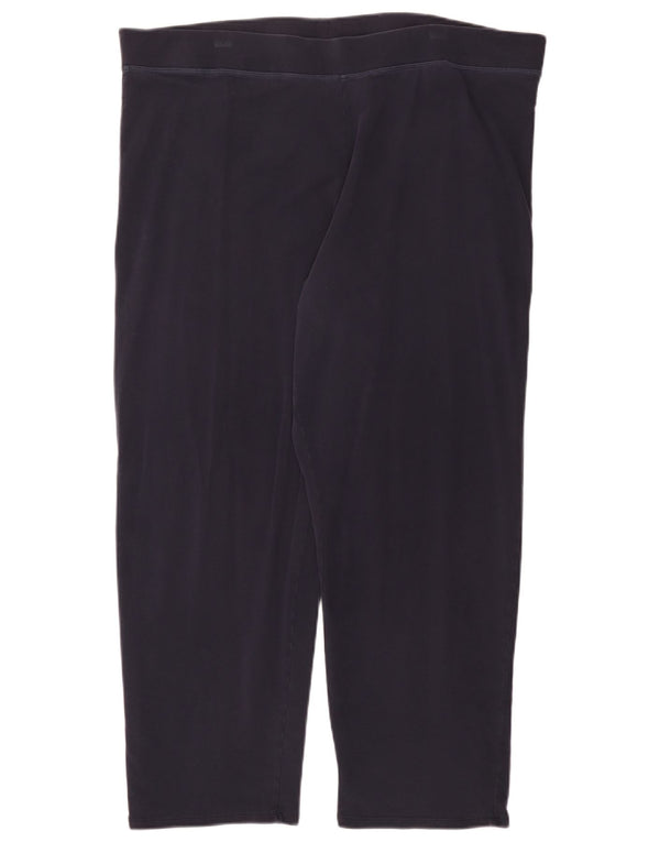 Leggings da donna Marks & Spencer UK 24 4XL Cotone blu navy