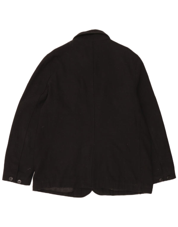 Giacca utility da uomo Levi's UK 40 Large in lana nera