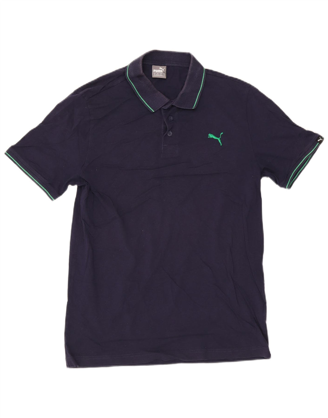 Polo Puma da uomo media blu navy