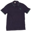 Polo Puma da uomo media blu navy