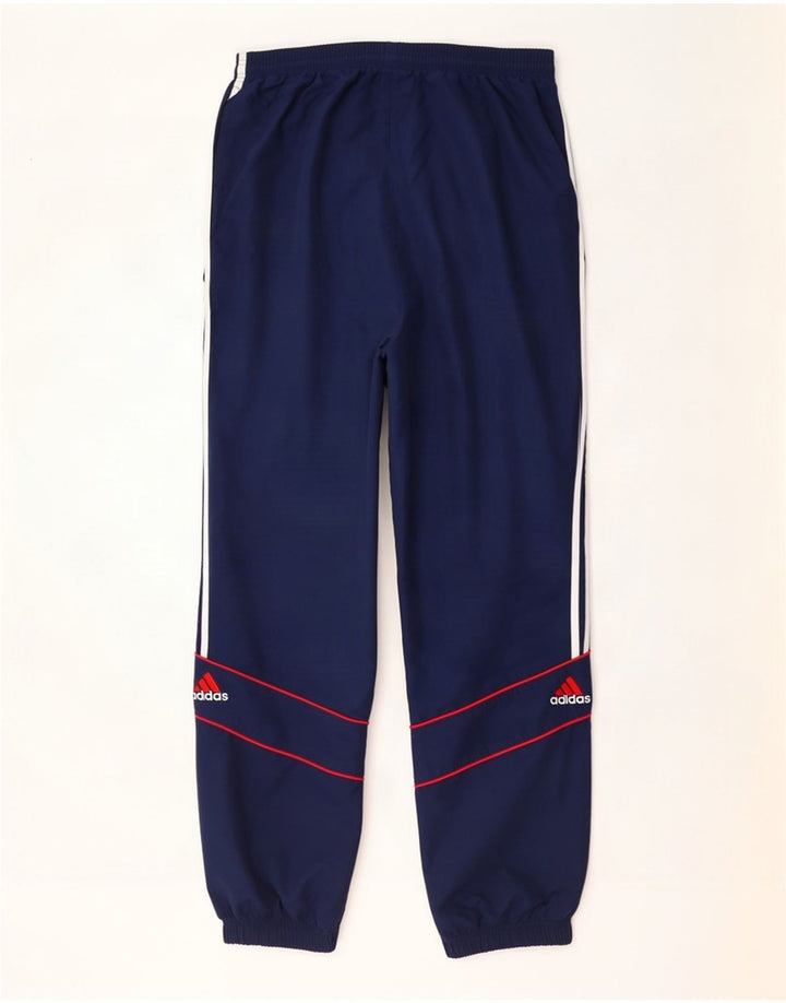 Pantaloni da tuta da uomo Adidas Joggers grandi in poliestere blu navy