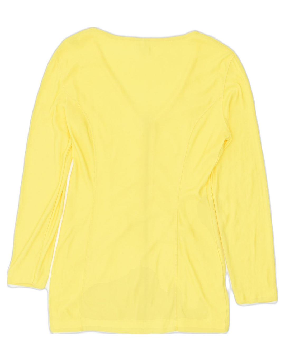 BENETTON Womens Blazer Jacket UK 6 XS Yellow Polyamide | Vintage Benetton | Thrift | Second-Hand Benetton | Used Clothing | Messina Hembry 