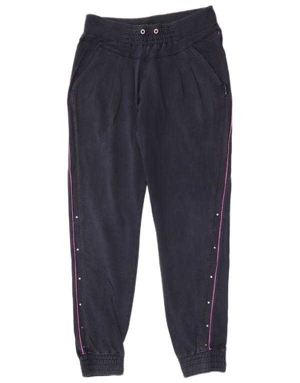 Pantaloni da tuta da donna Champion Joggers UK 14 Large Blu Navy Cotone