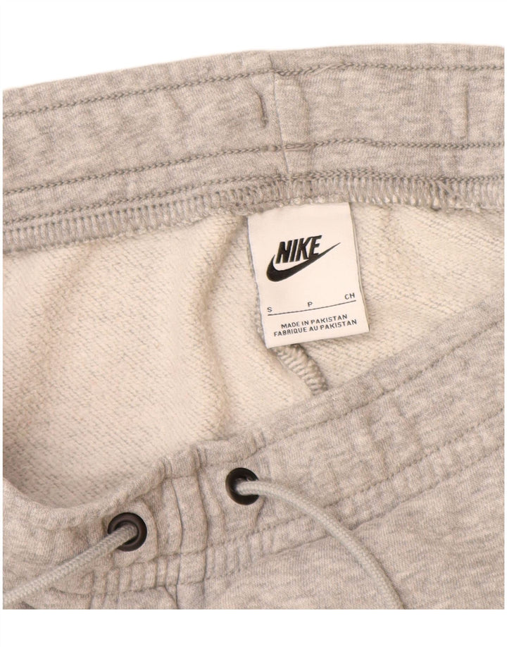 Pantaloni da tuta da donna NIKE Joggers UK 8 piccoli in cotone grigio