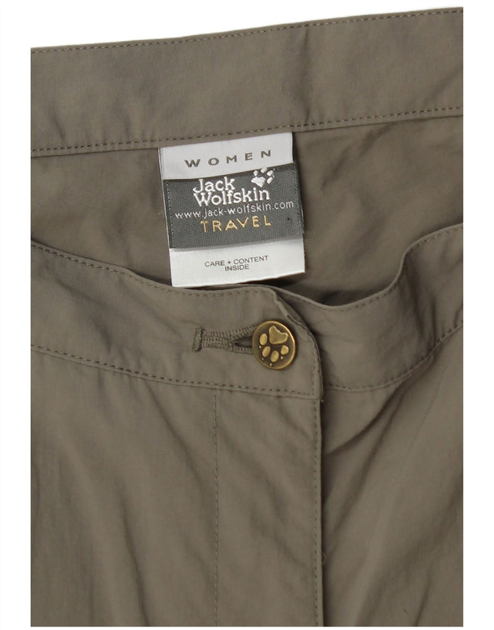 Pantaloni corti da donna JACK WOLFSKIN UK 10/12 Medio W30 L23 Grigio