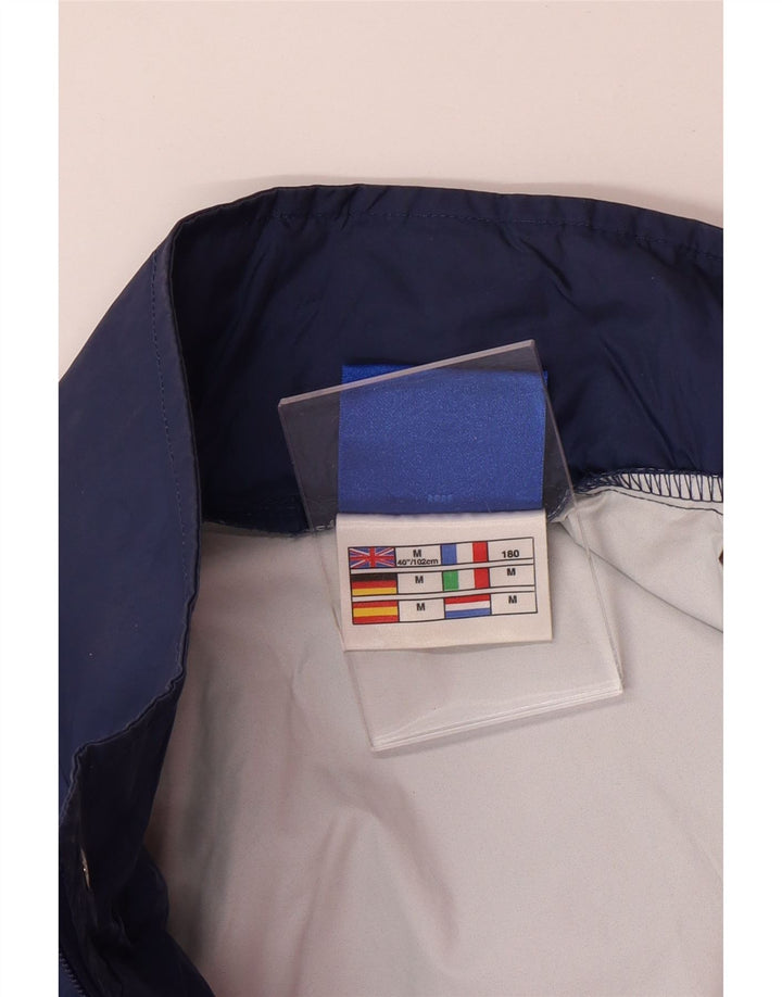 Giacca antipioggia da uomo con vestibilità ampia con cappuccio UMBRO UK 38 medio blu navy