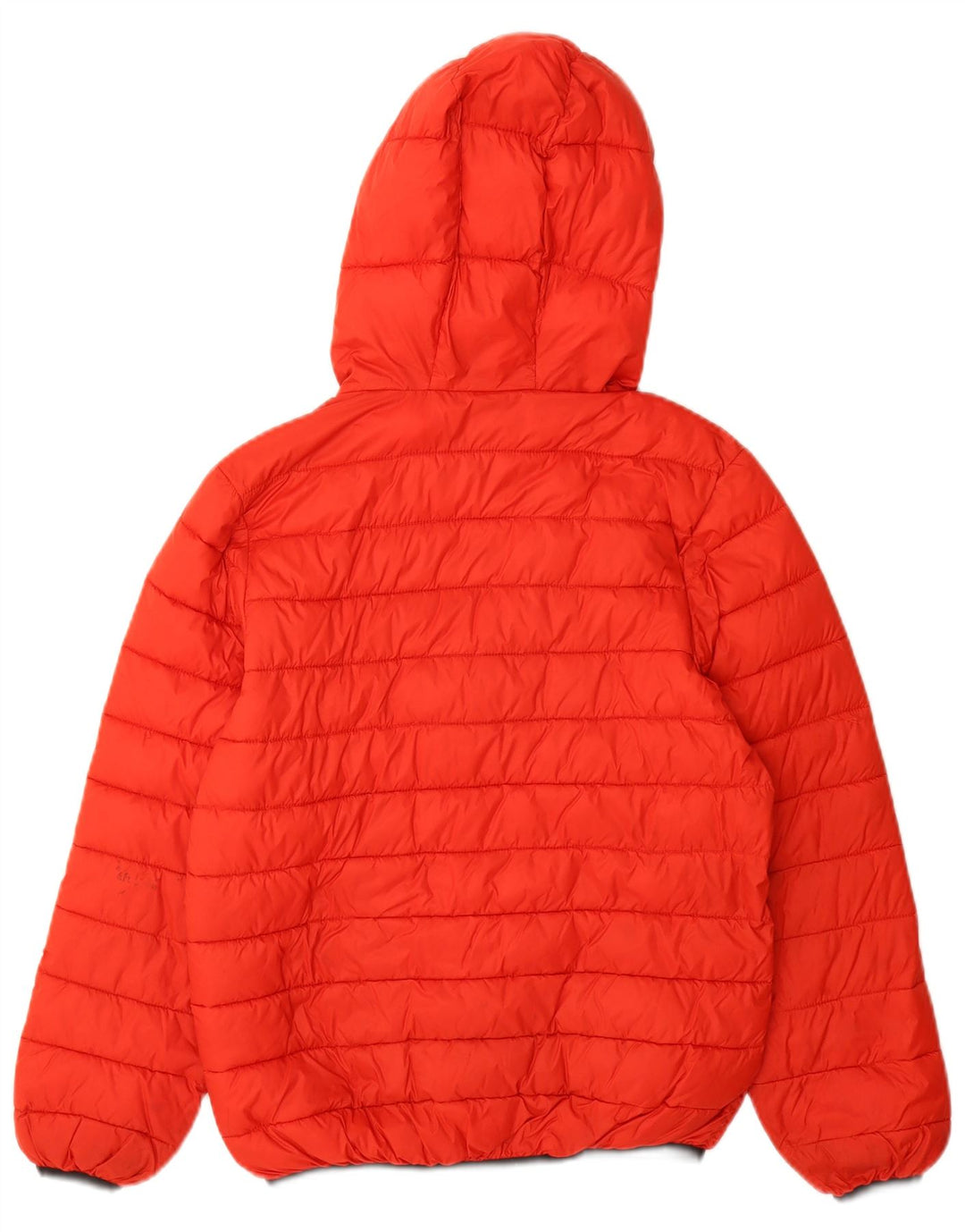 Giubbotto imbottito con cappuccio Benetton Bambino 10-11 anni Rosso Poliammide