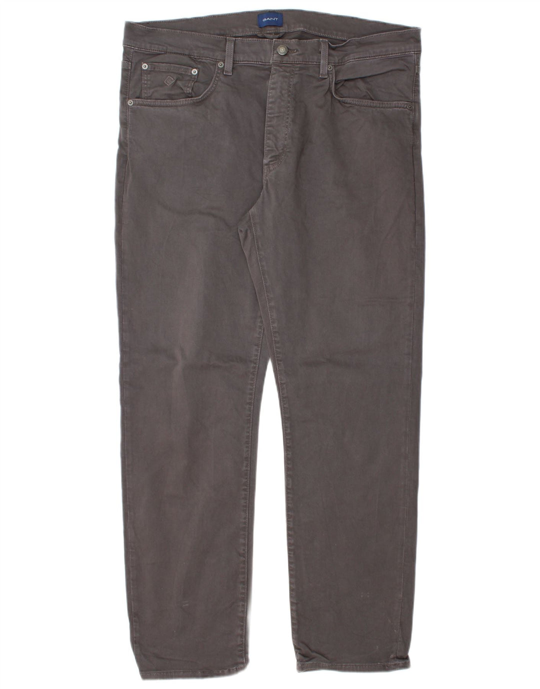 Jeans dritti da uomo GANT W38 L32 cotone grigio