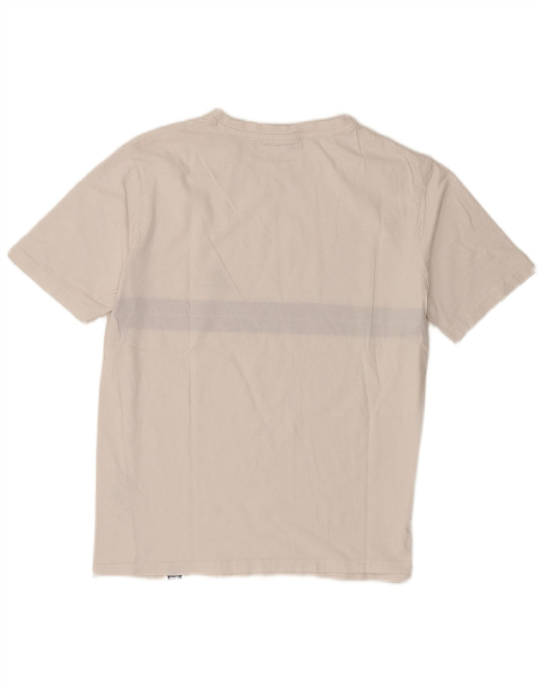 T-shirt da uomo Ellesse Top Small in cotone color block bianco