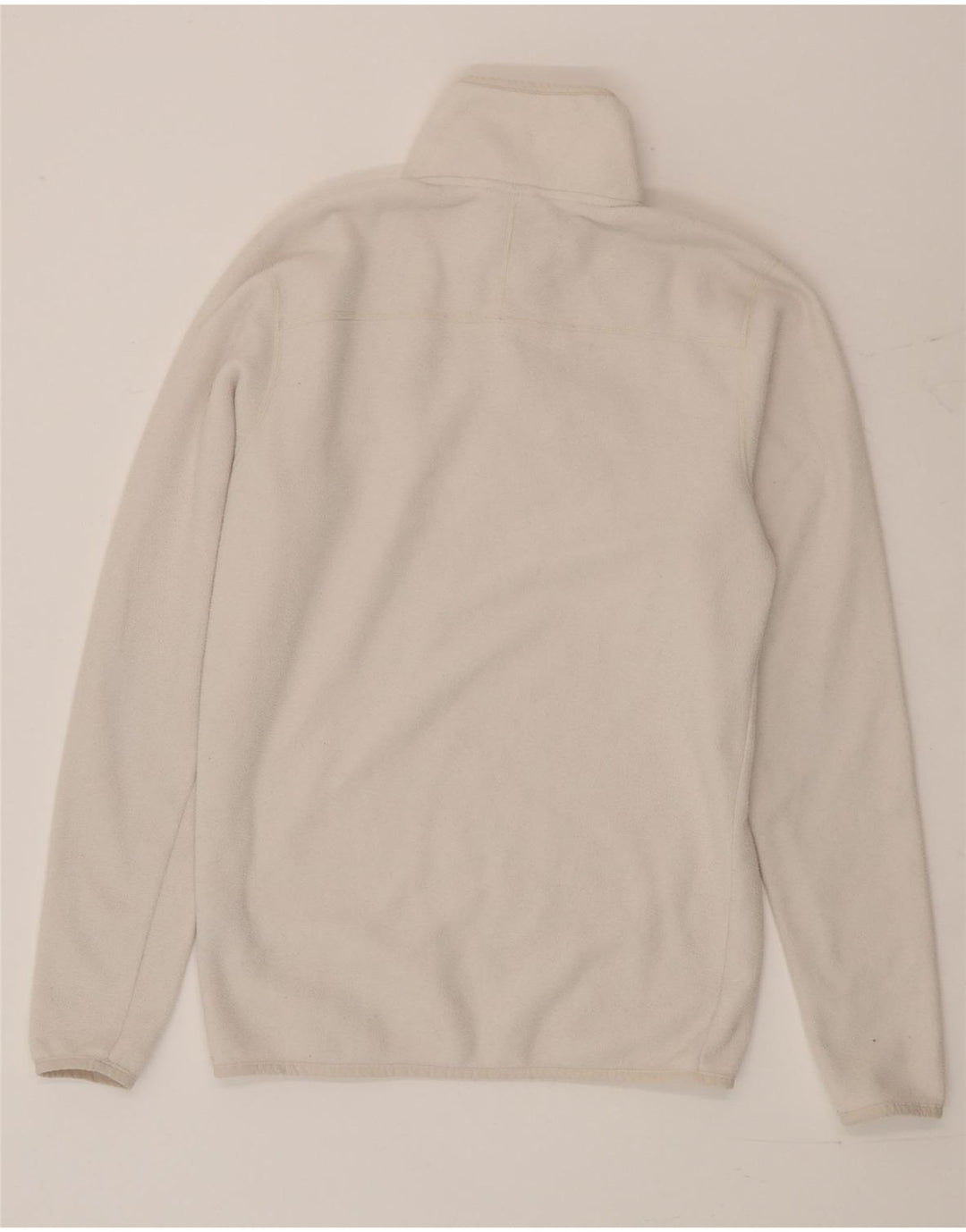 Maglione in pile da uomo con zip e collo The North Face piccolo in poliestere beige