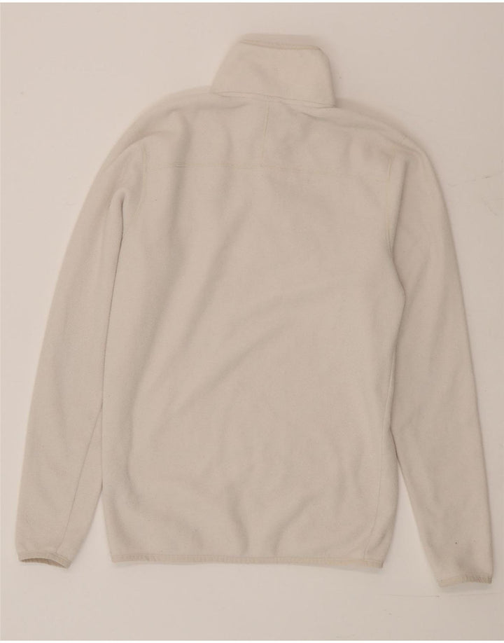 Maglione in pile da uomo con zip e collo The North Face piccolo in poliestere beige