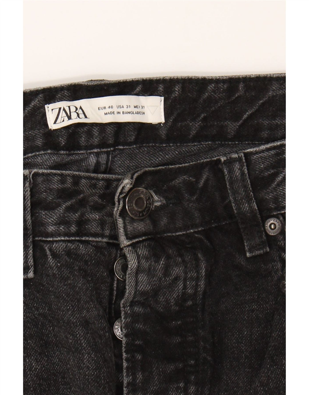 Mens Straight Jeans EU 40 Medium W31 L34 Vintage Zara and Second-Hand Zara from Messina Hembry 