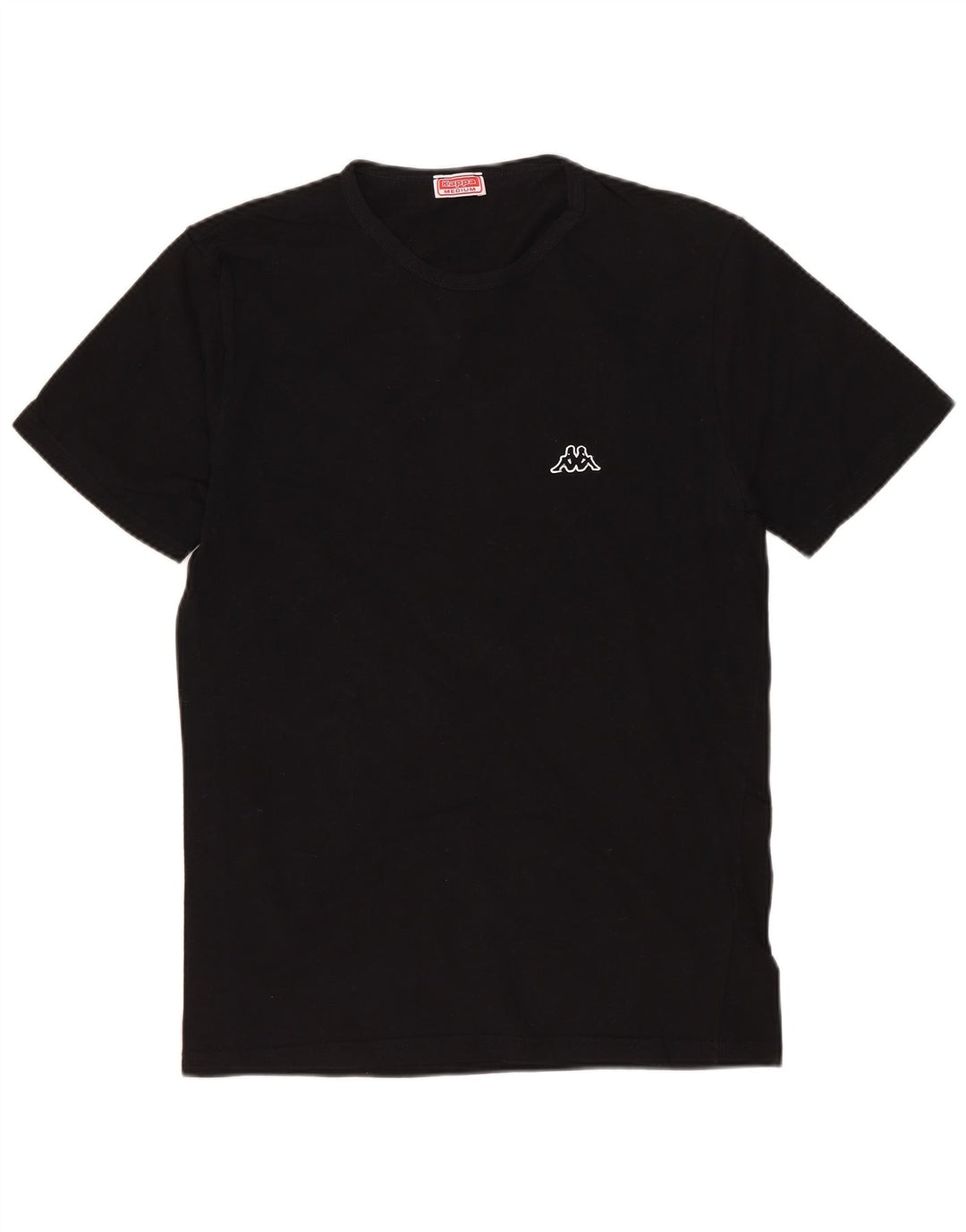 T-shirt uomo Kappa Top media in cotone nero