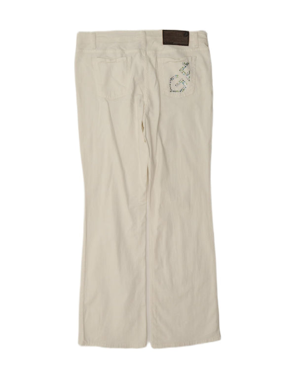 Jeans bootcut da donna GF Ferre W34 L31 Bianco
