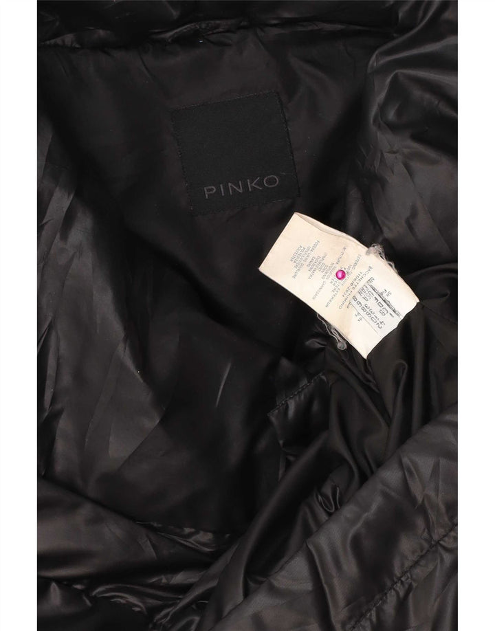 Giacca imbottita da donna Pinko UK 10 Small poliestere nero