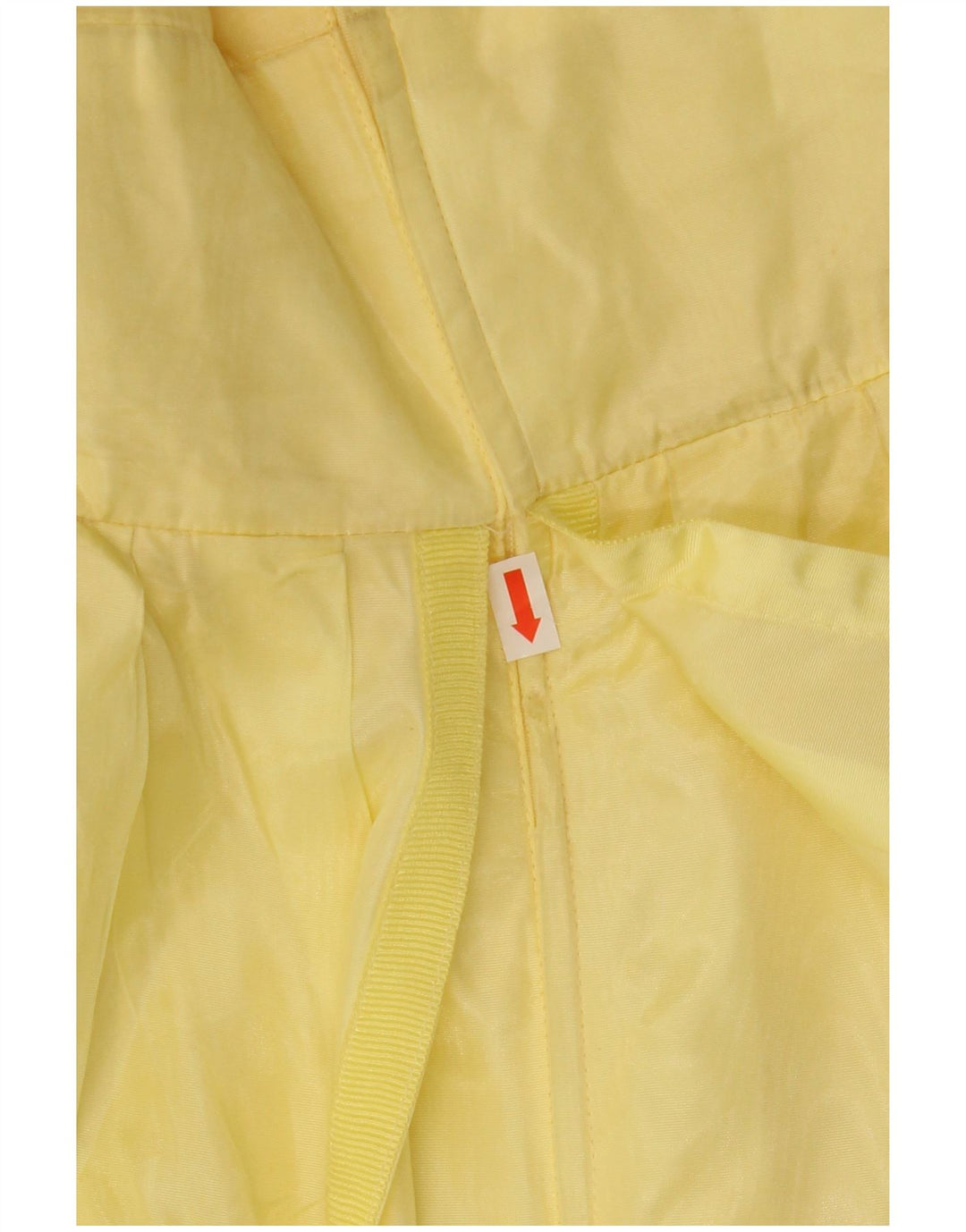 Abito asimmetrico senza spalline da donna Murek EU 38 Acetato giallo medio