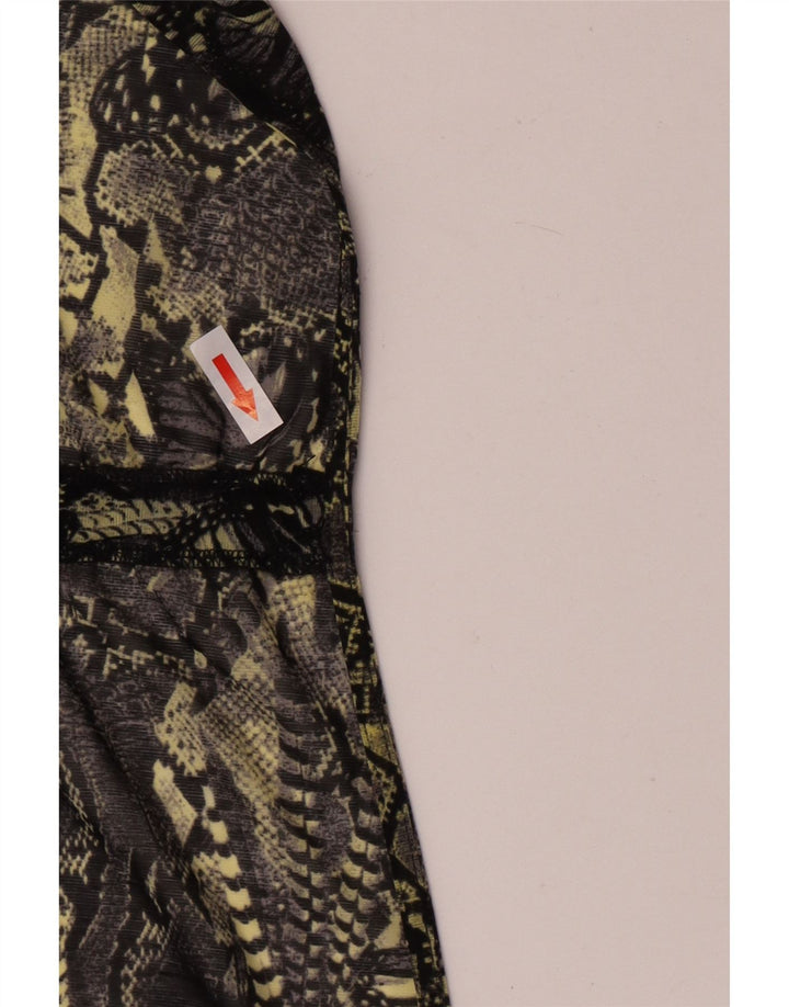Topshop Topshop da donna con cardigan trasparente UK 8 piccolo multicolore