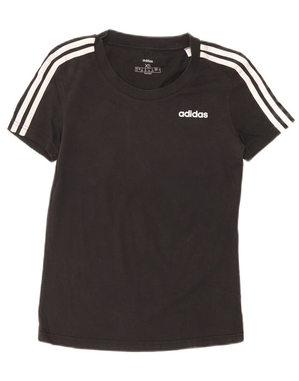 Maglietta Adidas da donna Top UK 4/6 XS Nera