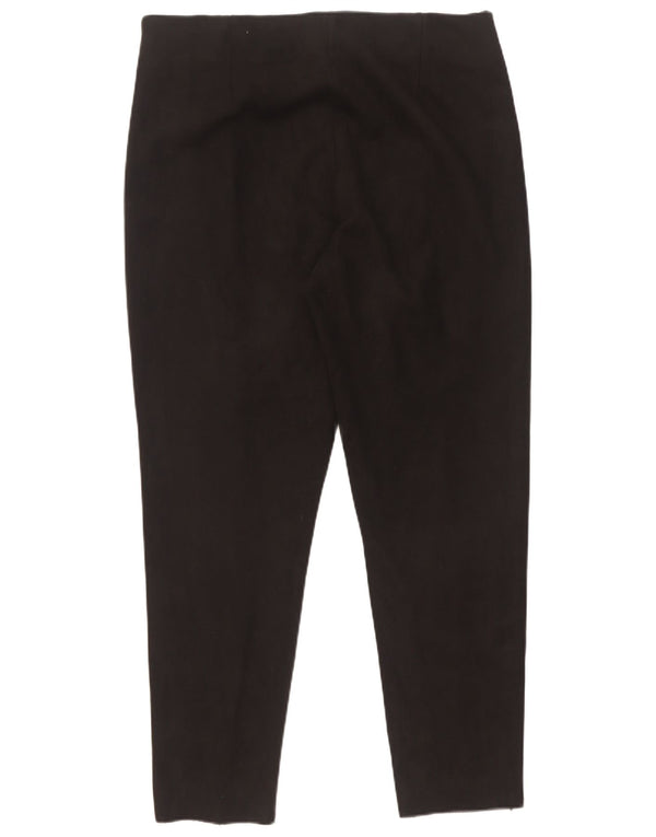 Pantaloni casual slim da donna Zara 2XL W34 L28 Neri