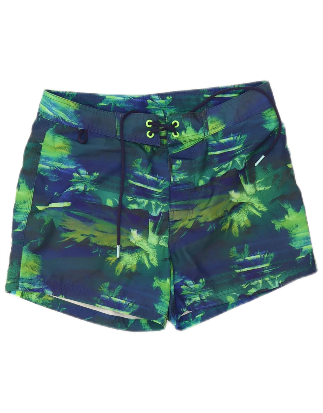 Pantaloncini da bagno da uomo Sundek piccoli in poliestere tie-dye blu navy
