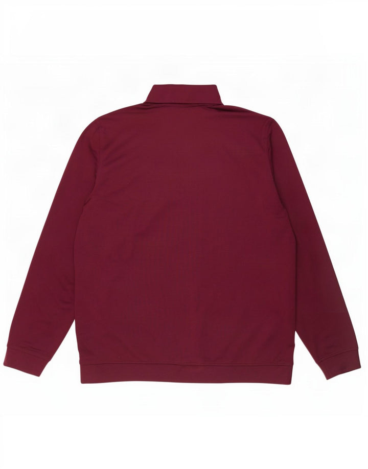 Giacca da ginnastica da uomo Under Armour XL Borgogna in poliestere