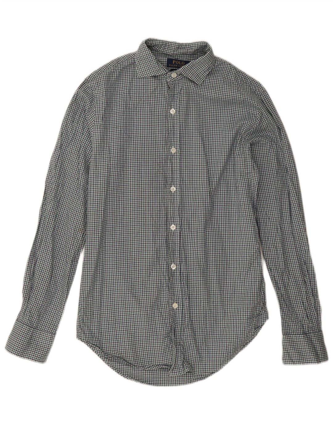 Polo Ralph Lauren Camicia slim fit da uomo piccola a quadretti multicolore