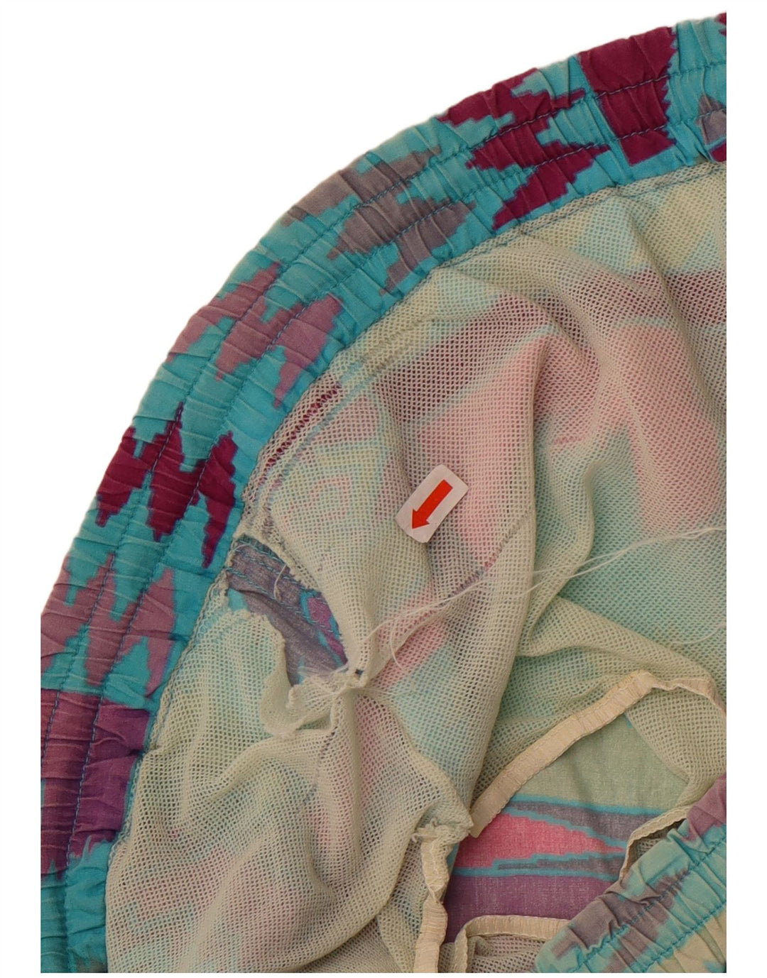 Belfe Uomo Large in cotone geometrico multicolore