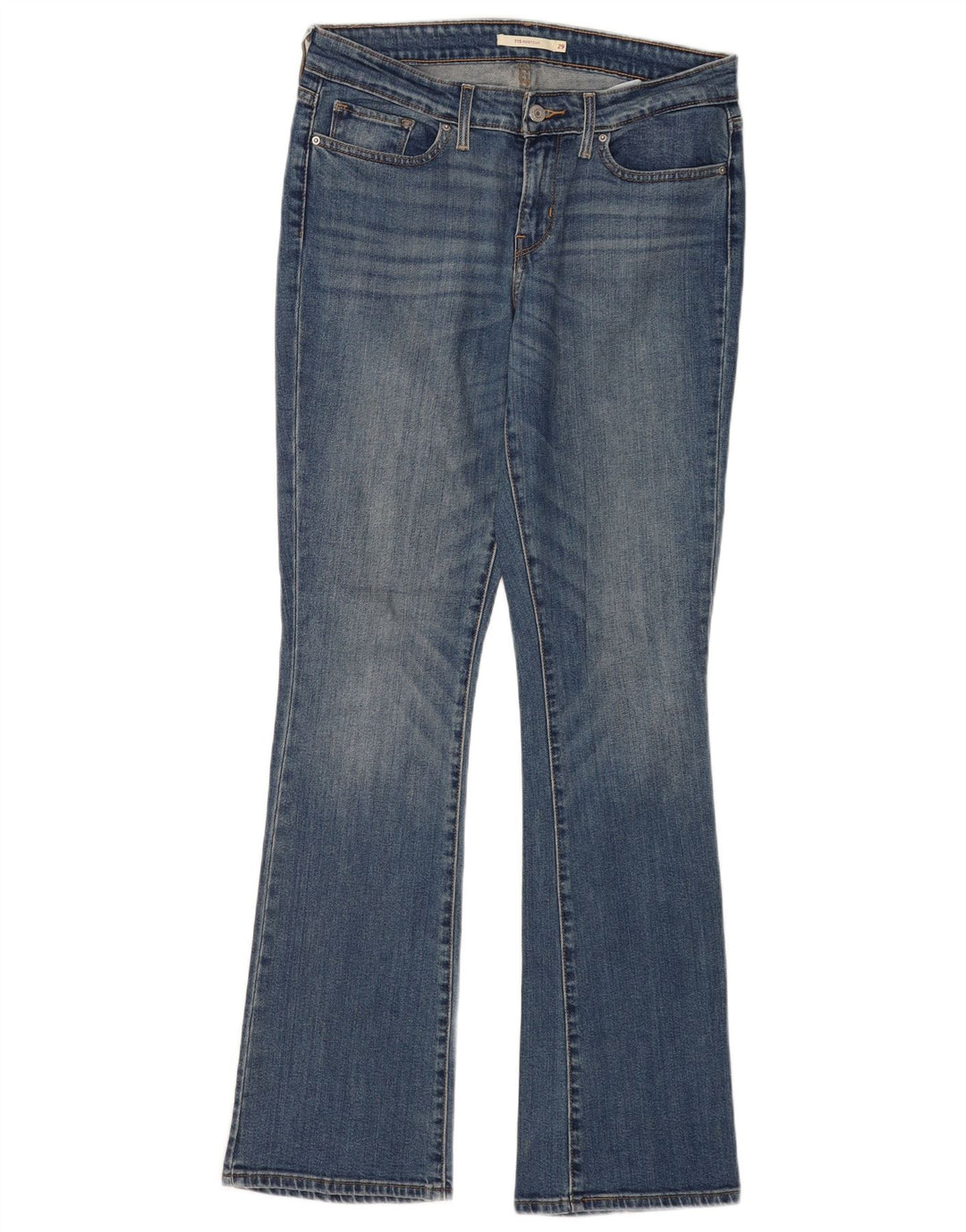 Jeans Levi's 715 Bootcut da donna W29 L32 in cotone blu