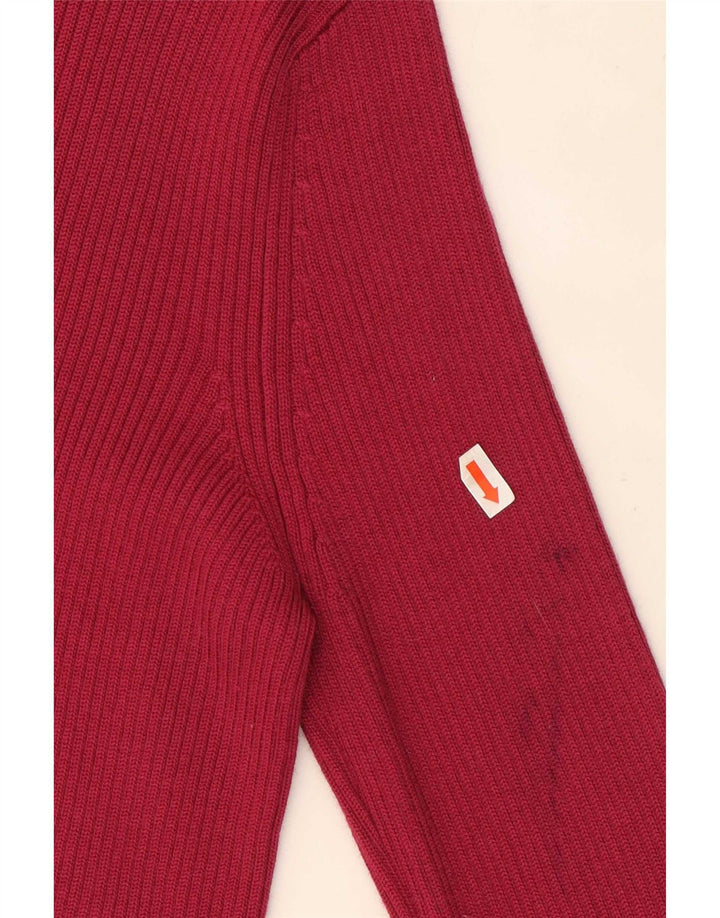 Maglione maglione a collo alto da donna Marks & Spencer UK 14 Rosa medio