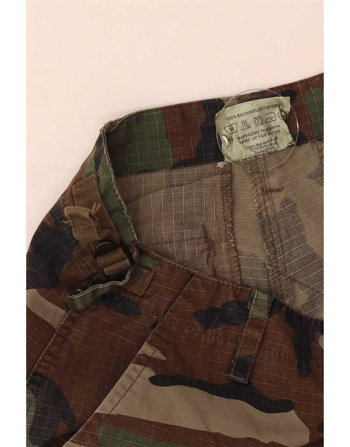Pantaloni cargo dritti da uomo Mil-Tec piccoli W28 L28 mimetici multicolori
