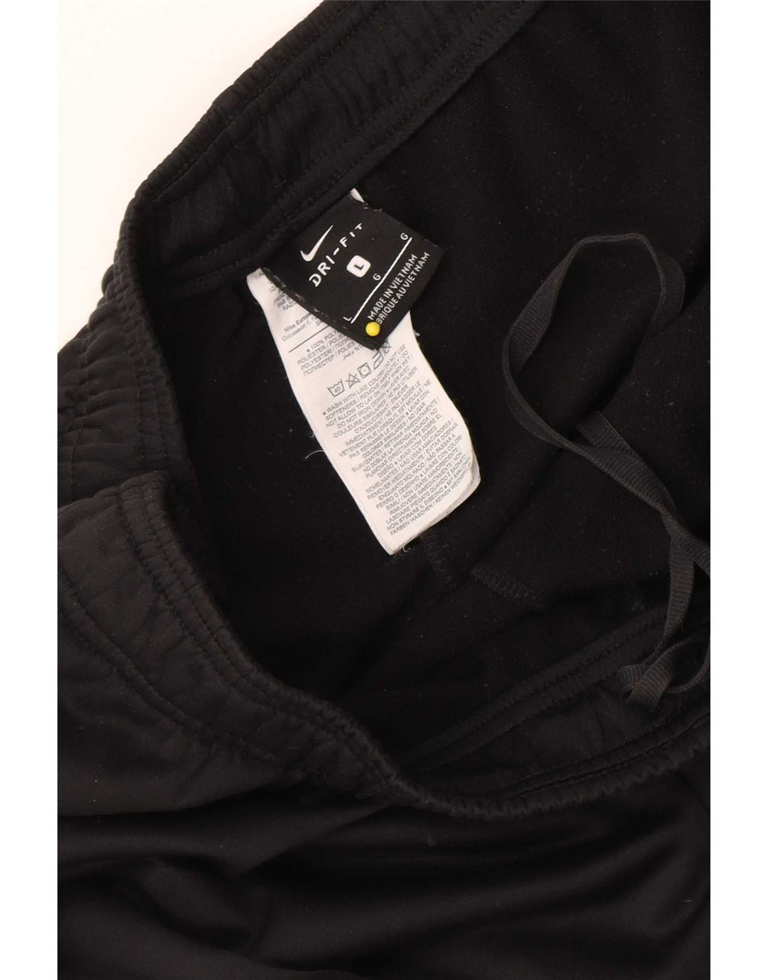 Pantaloni da tuta da uomo Nike Large neri in poliestere