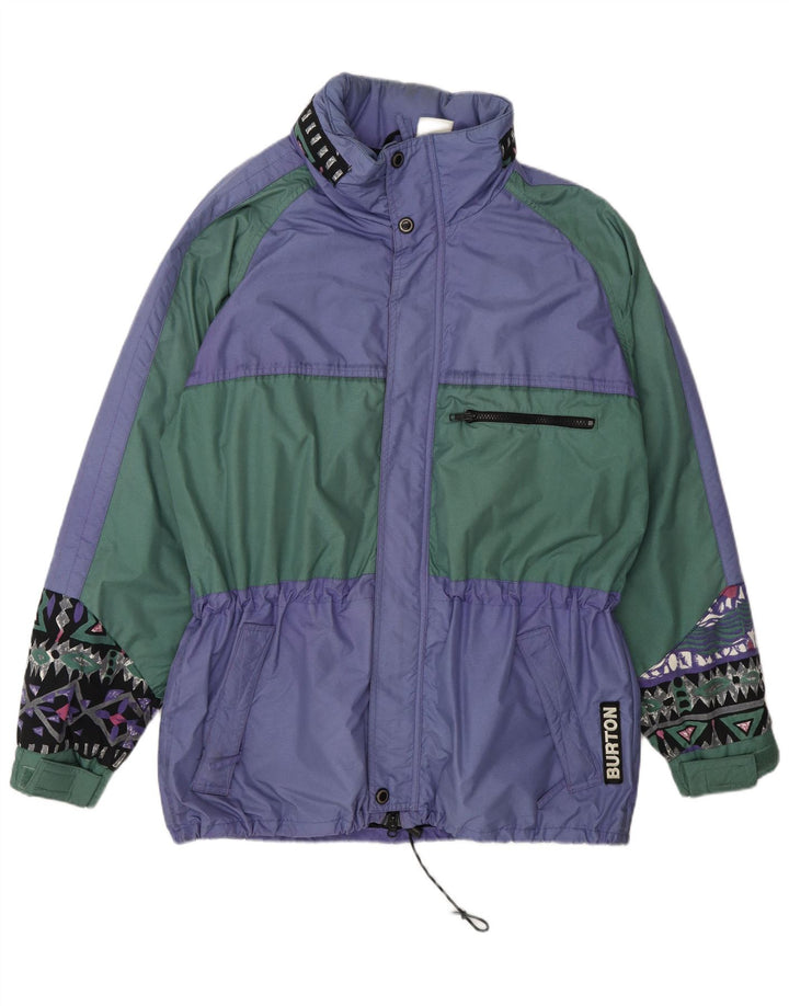 Giacca a vento da uomo Burton UK 38 Nylon color block viola medio