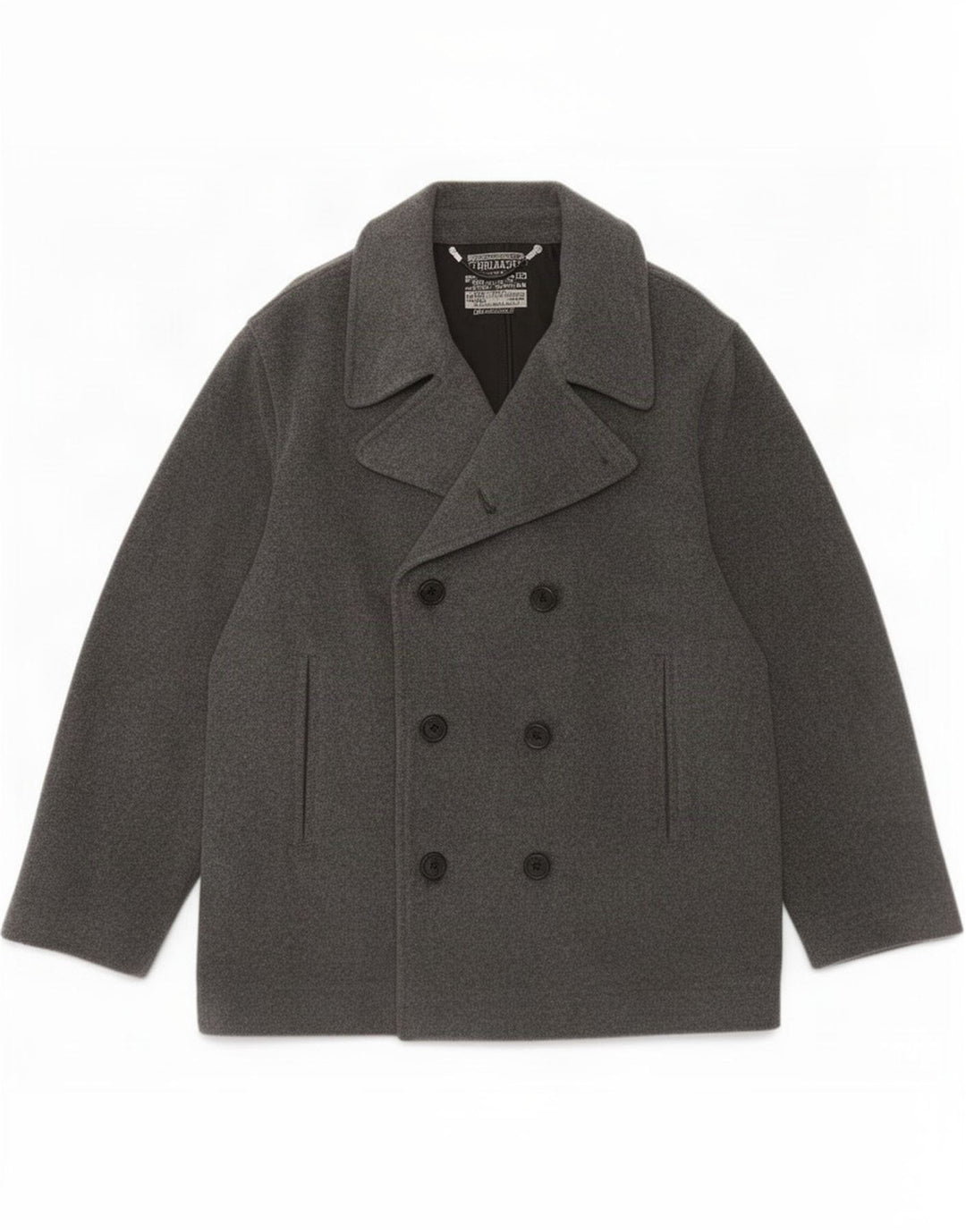 Caban Uomo Trussardi IT 48 Grigio Medio Lana